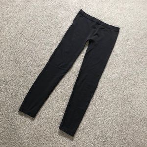 Pink Rose Nylon/Spandex Leggings Tights (XL)